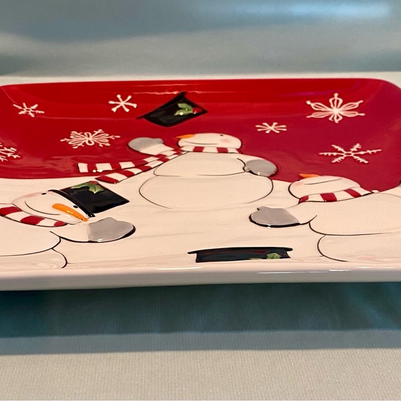 St Nicholas Square “ Tree Lot” Serving Platter - Picture 2 of 7